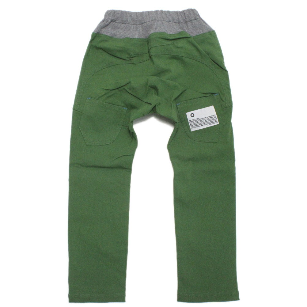 Long-Trousers, Trousers - 【オフィシャルチーム 子供服 OFFICIAL TEAM】 スーパーストレッチサルエルパンツ グリーン