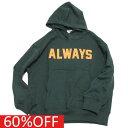 【子供服 ジュニア 親子 GENERATOR ジェネレーター】 セール 【60%OFF】 ALWAYS パーカー グリーン(GN)
