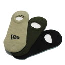 【ニューエラ キッズ/NEW ERA KIDS/帽子】 SOCKS VERY SHORT 3PAIRS MIL ミリタリー
