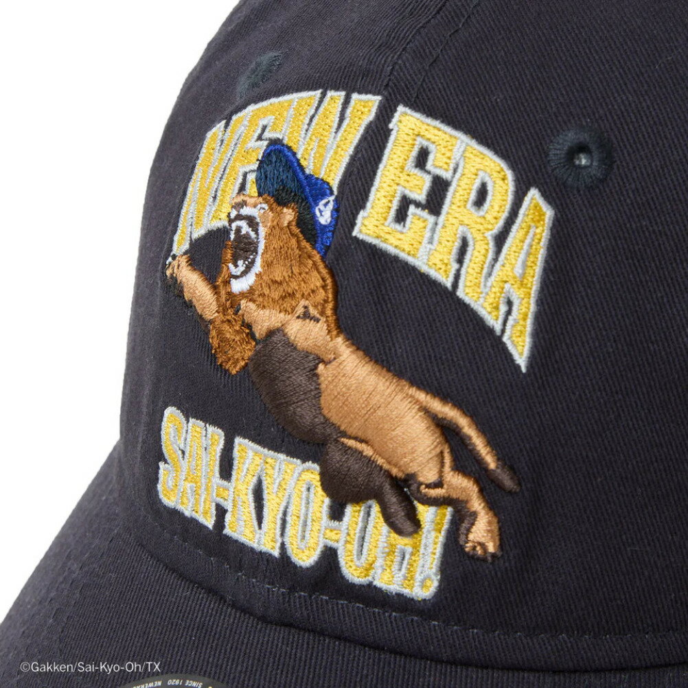 【ニューエラ　キッズ/NEW ERA KIDS/帽子】 YTH 9WENTY SAI-KYO-OH LION CAP ネイビー