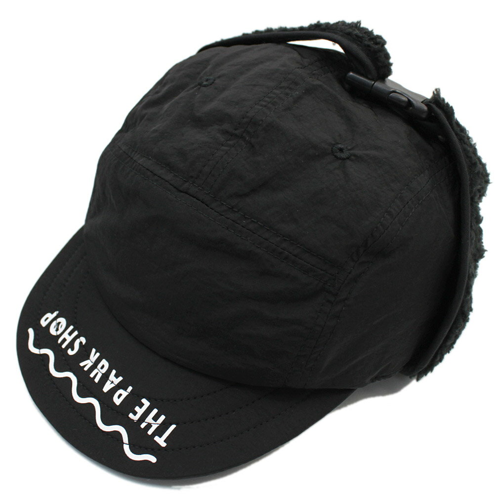 帽子, キャップ  THE PARK SHOP SNOWBOY CAP black