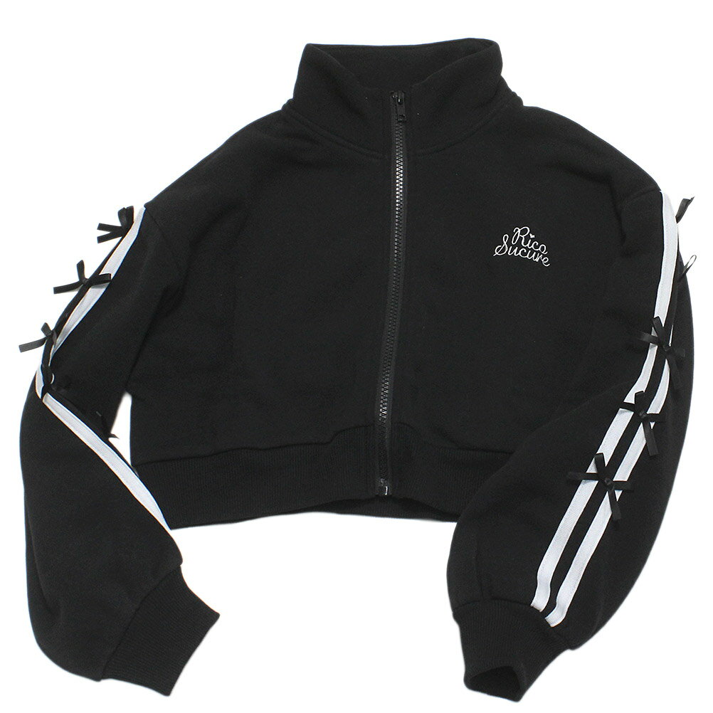 【リコシュクレ/子供服/キッズ/ティーンズ/ジュニア/RiCO SUCRE】 リボンショートジャケット ブラック(4)