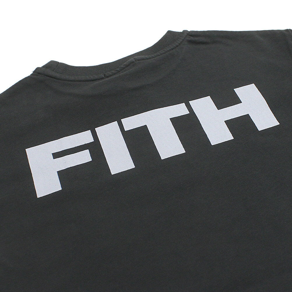【子供服 親子 レディース FITH フィス FITH社】 サラサラテンジク バックロゴ Tシャツ 17CGRチャコール 3