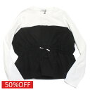 【Love toxic/ラブトキ/ラブトキシック/JS/ジュニア/ガールズ】 セール 【50%OFF】 レイヤードテレコロンT クロ(80)