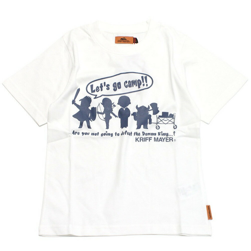 Rakuten - 【クリフメイヤー KRIFF MAYER/KRIFFMAYER KIDS クリフメイヤーキッズ 子供服 ジュニア】 楽LUCK-T（勇者キャンプ） オフ(5)