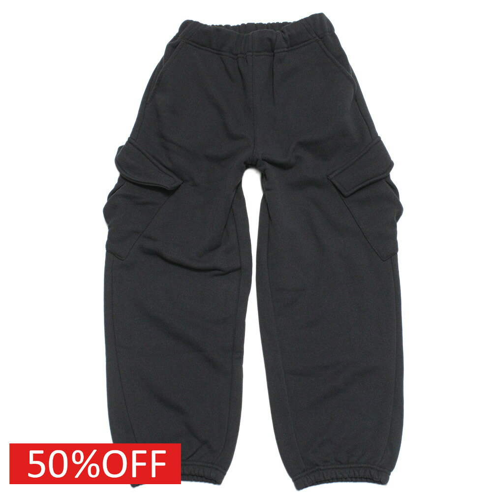 【クリフメイヤー KRIFF MAYER/KRIFFMAYER KIDS クリフメイヤーキッズ 子供服 ジュニア】 セール 【50%OFF】 楽らくゆったりカーゴ チャコール(17)