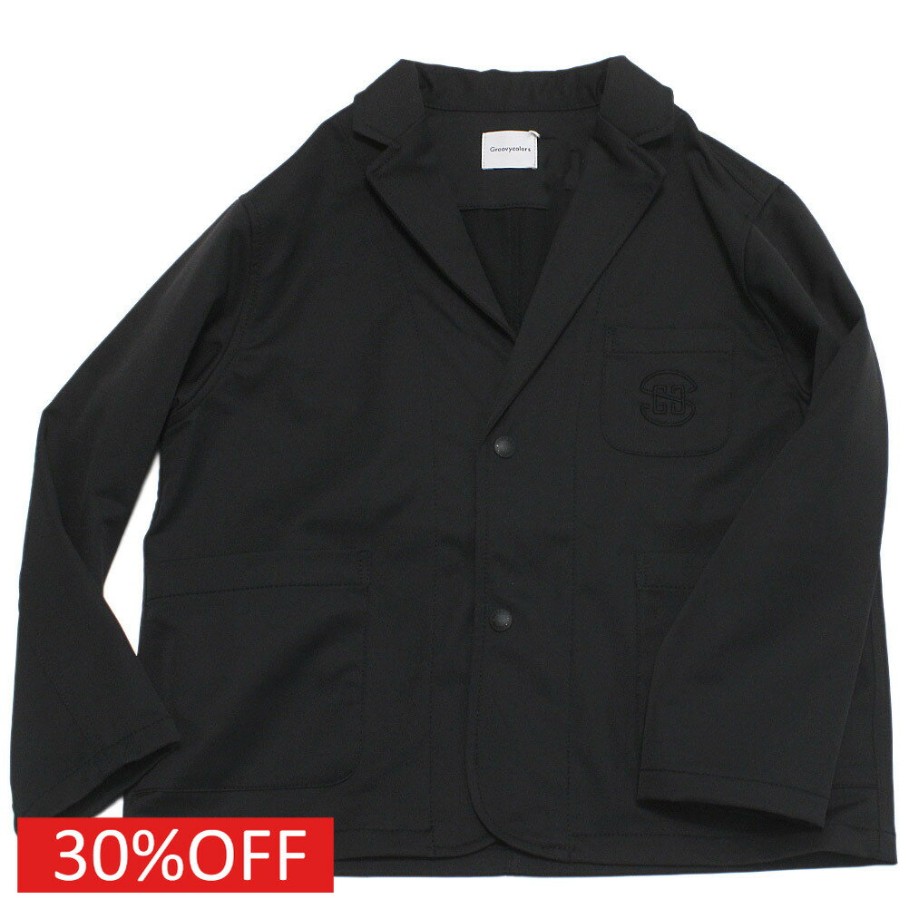 Rakuten - 【グルーヴィーカラーズ groovy colors ジュニア 子供服】 セール 【30%OFF】 ソロテックス ドライチノストレッチ JK 2BK黒