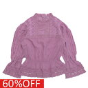 【子供服 親子 ゴートゥーハリウッド GO TO HOLLYWOOD 】 セール 【60%OFF】 アンティークローン パッチワーク ヨーク ブラウス 12PL