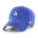 【’47/フォーティーセブン/帽子/キャップ】 BASE RUNNER ’47 CLEAN UP DODGERS CAP ロイヤル(4)