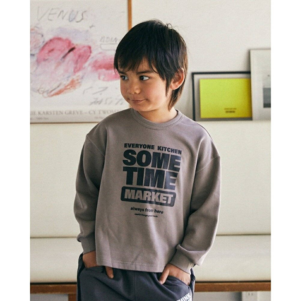 【子供服 ジュニア 親子 GENERATOR ジェネレーター】 SOME TIMEトレーナー【9月入...
