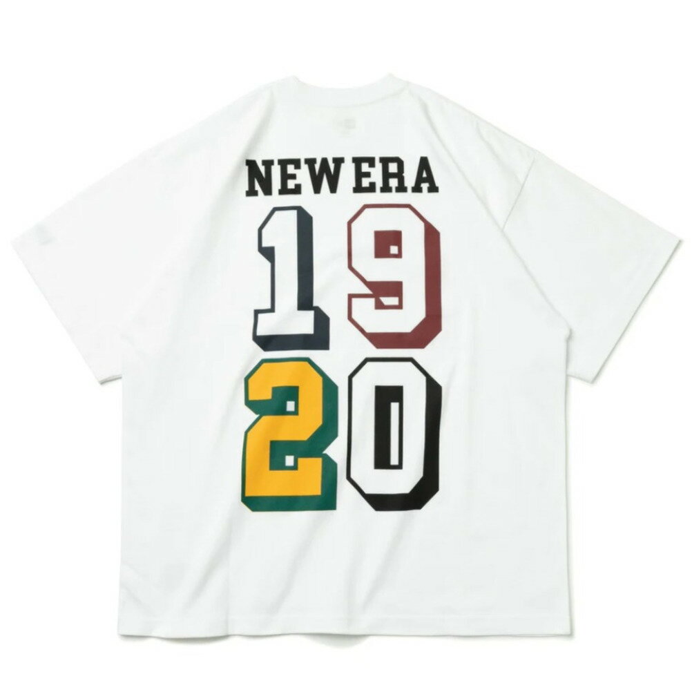 楽天子供服サーカス【ニューエラ/メンズ/NEW ERA/帽子/キャップ】 あす楽 NUMBERING S/S OVERSIZED TEE ホワイト