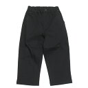 【クリフメイヤー KRIFF MAYER/KRIFFMAYER KIDS クリフメイヤーキッズ 子供服 ジュニア】 ちゃちゃっとクロップド ブラック(19)(4)