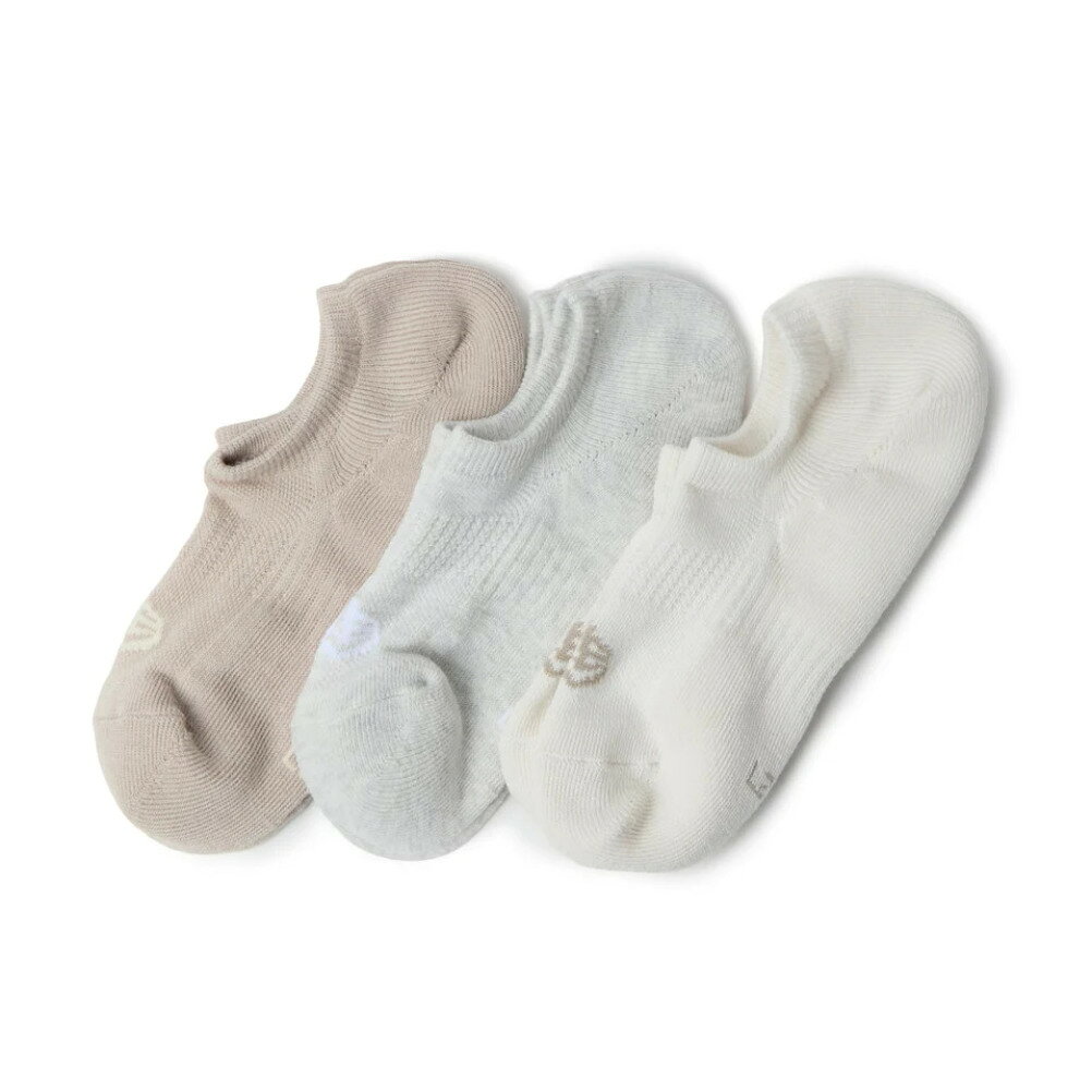 【ニューエラ　キッズ/NEW ERA KIDS/帽子】 3PAIRS VERY SHORT SOCKS ナチュラル