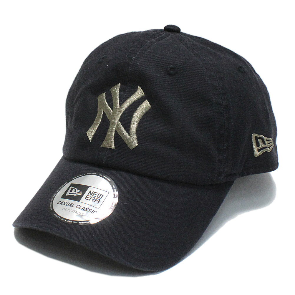 【ニューエラ/メンズ/NEW ERA/帽子/キャップ】 CASUAL CLASSIC MLB UV LOGO NEYYAN CAP ネイビー