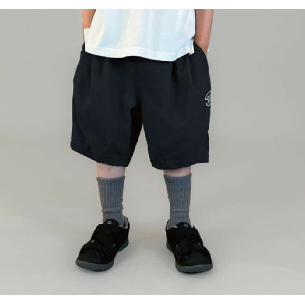 【グルーヴィーカラーズ groovy colors ジュニア 子供服】 ポリエステル CANAPA バルーン 6ブタケPN【3月入荷予定】 2BK黒