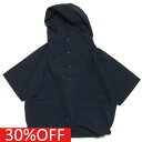 【グルーヴィーカラーズ groovy colors ジュニア 子供服】 セール 【30%OFF】 ナイロンタフタ S/S アノラックパーカー 4NV紺