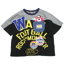 【ジャム/JAM/子供服/キッズ】 アメポケ ワイドTシャツ ブラック