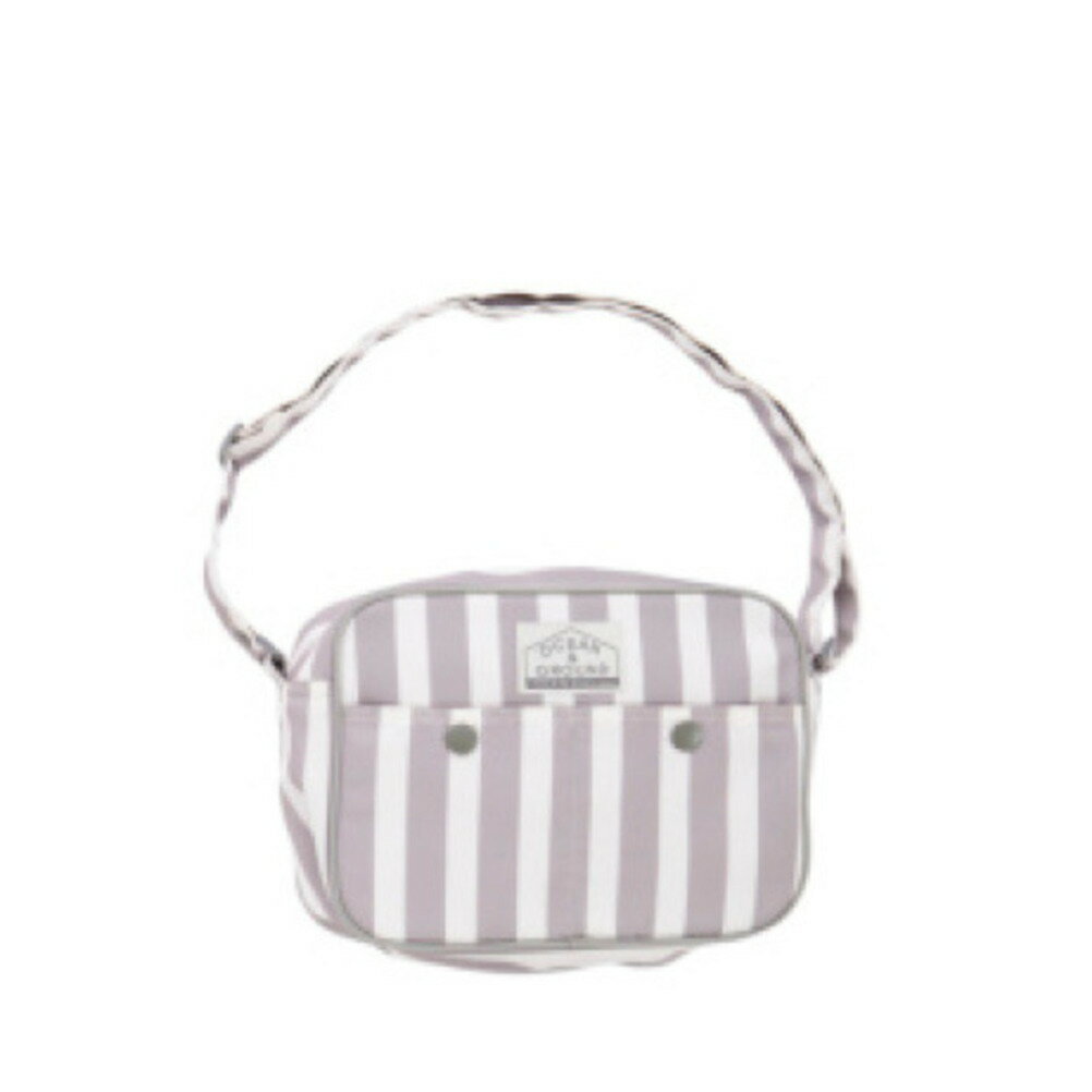 【オーシャンアンドグラウンド/子供服/ベビー/キッズ/ジュニア/ocean&amp;ground】 DOT＆STRIPEショルダーバッグ ストライプ(ST)