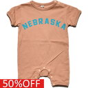 【オフィシャルチーム 子供服 OFFICIAL TEAM】 セール 【50%OFF】 シンプルロゴロンパース ピンク