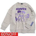 【CONVEX コンベックス 子供服 ジュニア キッズ】 セール 【60%OFF】 ミュータン&ミュー/BIGトレーナー グレー(11)