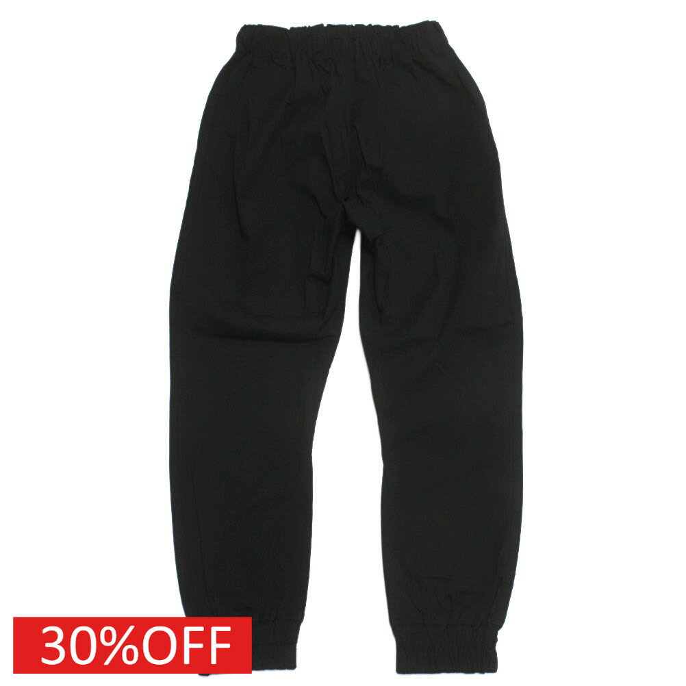 [Official Team Children's Clothing] Sale [30% OFF] Stretch Poplin Jogger Pants Black