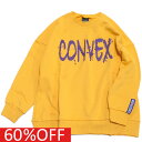 【CONVEX コンベックス 子供服 ジュニア キッズ】 セール 【60%OFF】 スマイル/BIGトレーナー キイロ(8)