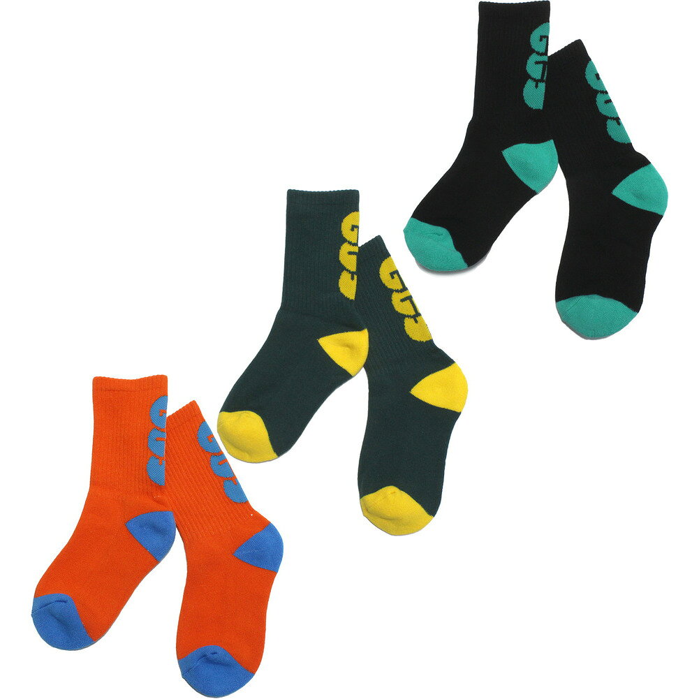 “グルーヴィーカラーズ”のGROOVY GCS SOX2TONE配色のリブ編ソックス。GCSのジャガードロゴを編み込んだデザイン。発色の良い色展開で、スタイリングのポイントになります。※ネコポスご希望の場合は、3点までとさせていただきます。3点以上のご注文につきましては〈宅配便〉にてご注文くださいませ。綿75% ポリエステル22% ポリウレタン3%関連キーワード:子供服 キッズ 男の子 女の子 ガールズ ボーイズ 女子 男子 ジュニア jr ユニセックス M(19-21)cm L(22-24)cm grv42680001採寸結果は全てセンチ表記です。商品により多少の誤差がございます。目安とお考え下さい。※BCはバックセンター（首から裾までの後中心）です。※SNPはサイドネックポイント（肩から裾までの直線で計測した長さ）です。