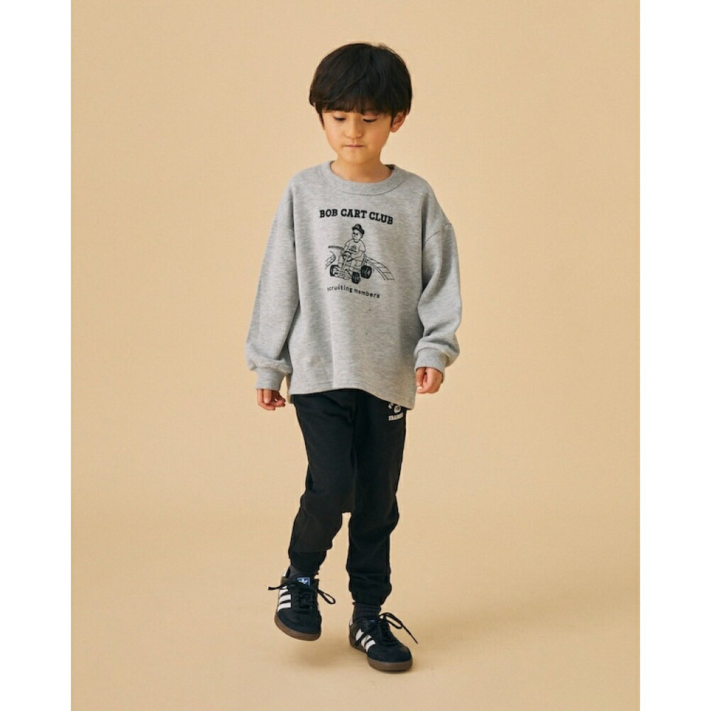 【子供服 フォブ FOV キッズ】 BOB CARTトレーナー【9月入荷予定】 杢グレー(TG)