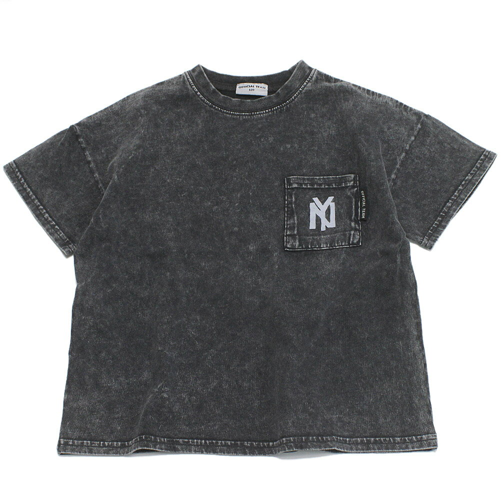 Rakuten - 【オフィシャルチーム 子供服 OFFICIAL TEAM】 製品染めベースボールロゴTシャツ C.グレー