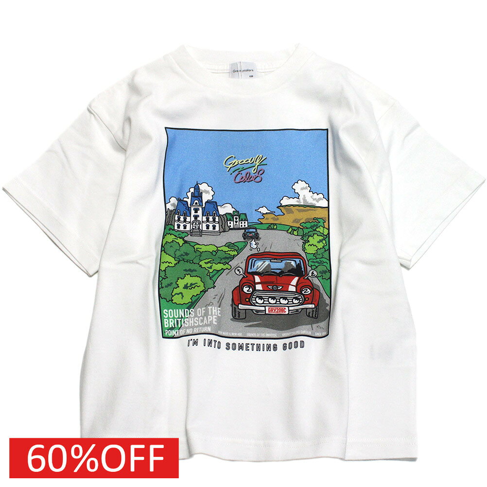  セール  テンジク BRITISHSCAPE TEE 1W白