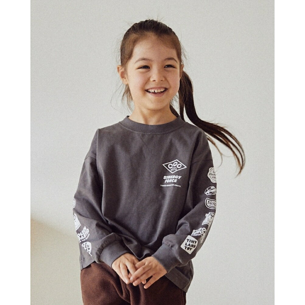  SYNERGY FORCE L/S Tシャツ チャコール(CG)