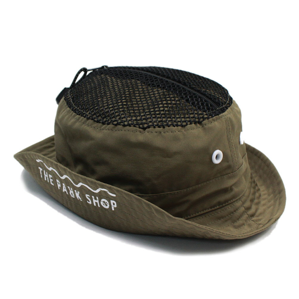 【キッズ THE PARK SHOP 子供服 ザ・パークショップ こども服 ジュニア】 MESHBOY HAT オリーブ