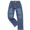 【子ども服/エルコペック/L.COPECK/キッズ/ジュニア】 ハイストレッチデニムパンツ ブルー(1)