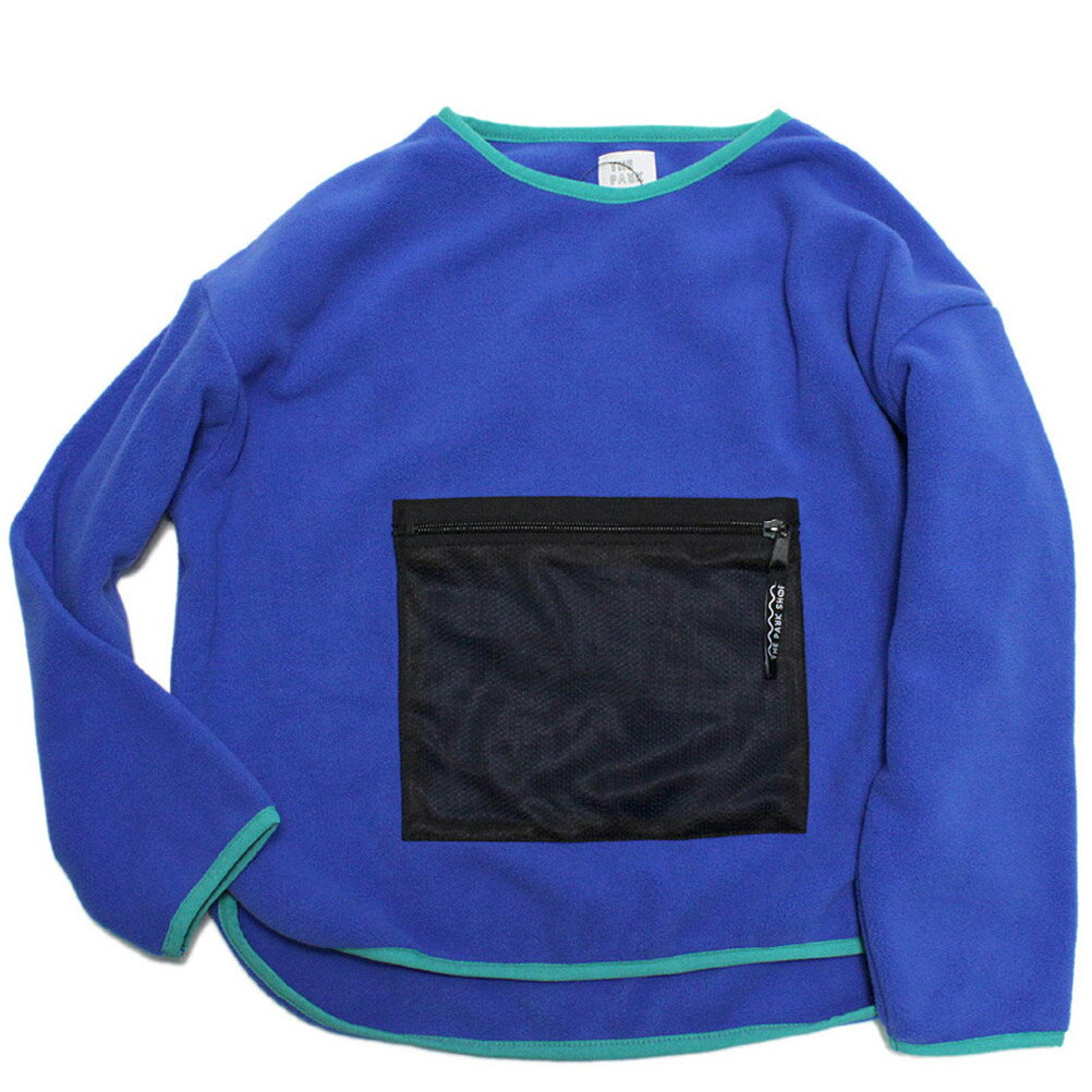 【キッズ THE PARK SHOP 子供服 ザ・パークショップ こども服 ジュニア】 WALKBOY CREW（プルオーバー） ブルー