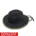 【アーチ&ライン ARCH&LINE 子供服 アーチアンドライン】 セール 【50%OFF】 UVCUT NYLON PIPING ハット ブラック(19)