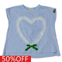 【ニードルワークス NEEDLE WORKS】 セール 【50%OFF】 SWEETHEARTユルめTEE L.ブルー