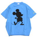 【グルーヴィーカラーズ groovy colors ジュニア 子供服】 テンジク MICKEY バルーン TEE 44LBL淡青