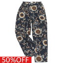 【アーチ&ライン ARCH&LINE 子供服 アーチアンドライン】 セール 【50%OFF】 SUMMER PRINT EASY パンツ ネイビー(69)