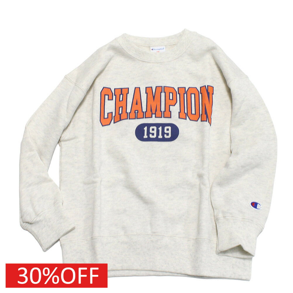 “チャンピオン キッズ”のCHAMPION　CREW NECK　スウェットシャツ柔らかな着心地のミニ裏毛素材を採用したカレッジスウェット。ベーシックなデザインで長い間の着回し力に富む一着です。袖にはCロゴのワッペンもON。しっかりとした襟や裾はリブ仕様でデイリー使いにぴったりの一着。本体　綿100%リブ部分　綿98% ポリウレタン2%ネイビー(370)メーカー希望小売価格はメーカー商品タグに基づいて掲載しています関連キーワード:子供服 キッズ トドラー ジュニア Jr 男子 男児 男の子 女子 女児 女の子 ガールズ ボーイズ ユニセックス きょうだい 兄弟 姉妹 大人 レディース リンクコーデ お揃い オートミール(810) 120cm 130cm 140cm 150cm 160cm chmckc006トップ&nbsp;>&nbsp;セール&nbsp;>&nbsp;ブランド一覧&nbsp;>&nbsp;タ&nbsp;>&nbsp;チャンピオン キッズ(Champion KIDS)トップ&nbsp;>&nbsp;ブランド一覧&nbsp;>&nbsp;タ&nbsp;>&nbsp;チャンピオン キッズ(Champion KIDS)トップ&nbsp;>&nbsp;アイテム一覧&nbsp;>&nbsp;トップス&nbsp;>&nbsp;トレーナートップ&nbsp;>&nbsp;セール&nbsp;>&nbsp;アイテム一覧&nbsp;>&nbsp;トップス&nbsp;>&nbsp;トレーナートップ&nbsp;>&nbsp;ボーイズ・ユニセックス&nbsp;>&nbsp;トップス&nbsp;>&nbsp;トレーナーサイズ(cm)120130140150160着丈(BC)4652555662身幅4144454850ゆき丈556264.56974採寸結果は全てセンチ表記です。商品により多少の誤差がございます。目安とお考え下さい。※BCはバックセンター（首から裾までの後中心）です。※SNPはサイドネックポイント（肩から裾までの直線で計測した長さ）です。生地の透け感なしあり生地の厚み薄手普通厚手生地の伸縮性なしややありありa244a246a249a252a366a