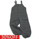 【ニードルワークス NEEDLE WORKS】 セール 【30%OFF】 綿麻サロペット チャコール