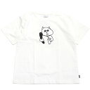 【アーチ＆ライン ARCH LINE 子供服 アーチアンドライン】 あす楽 OG CLEAR COTTON CAT Tシャツ ホワイト(11)