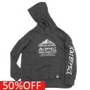 【RAT EFFECT ラットエフェクト ジュニア 子供服】 セール 【50%OFF】 RAT MOUNTAINフーディー チャコールグレー