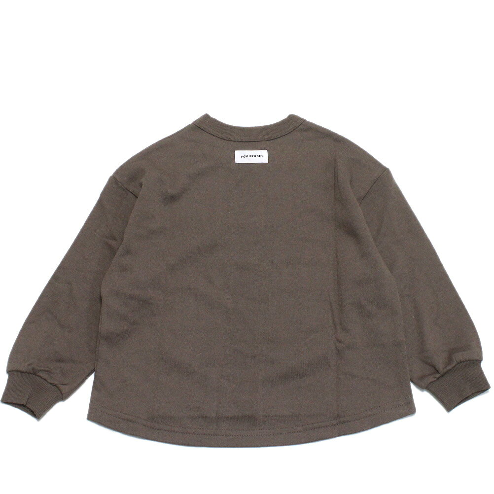 【子供服 フォブ FOV キッズ】 セール 【50%OFF】 SUNNYDAY トレーナー アッシュブラウン(AG)