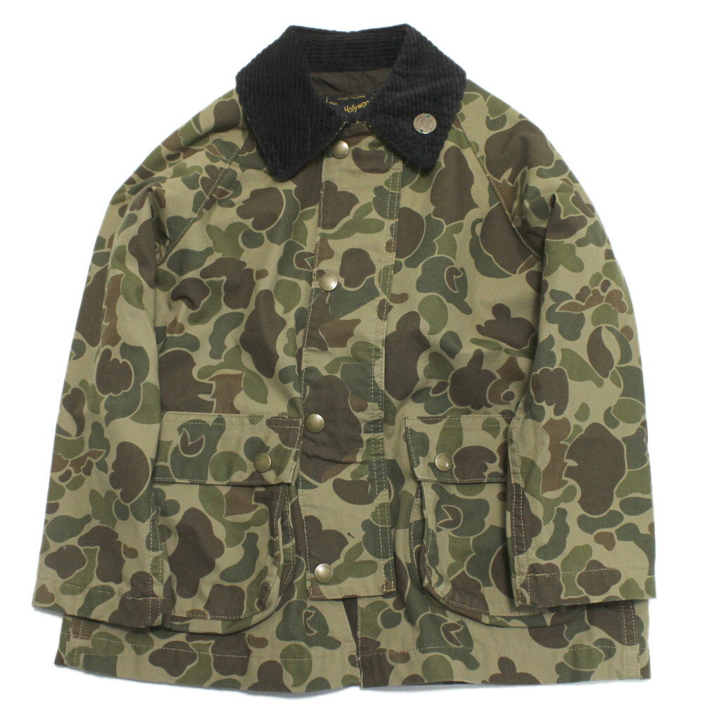 【子供服 親子 ゴートゥーハリウッド GO TO HOLLYWOOD 】 ハンターカモ ハンティイング コート 9KHカーキ