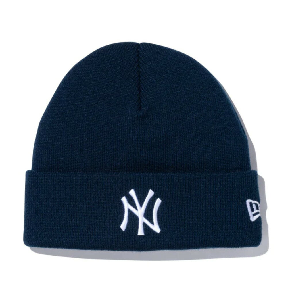 【ニューエラ　キッズ/NEW ERA KIDS/帽子】 あす楽 KIDS BASIC NEYYAN CUFF KNIT ネイビー