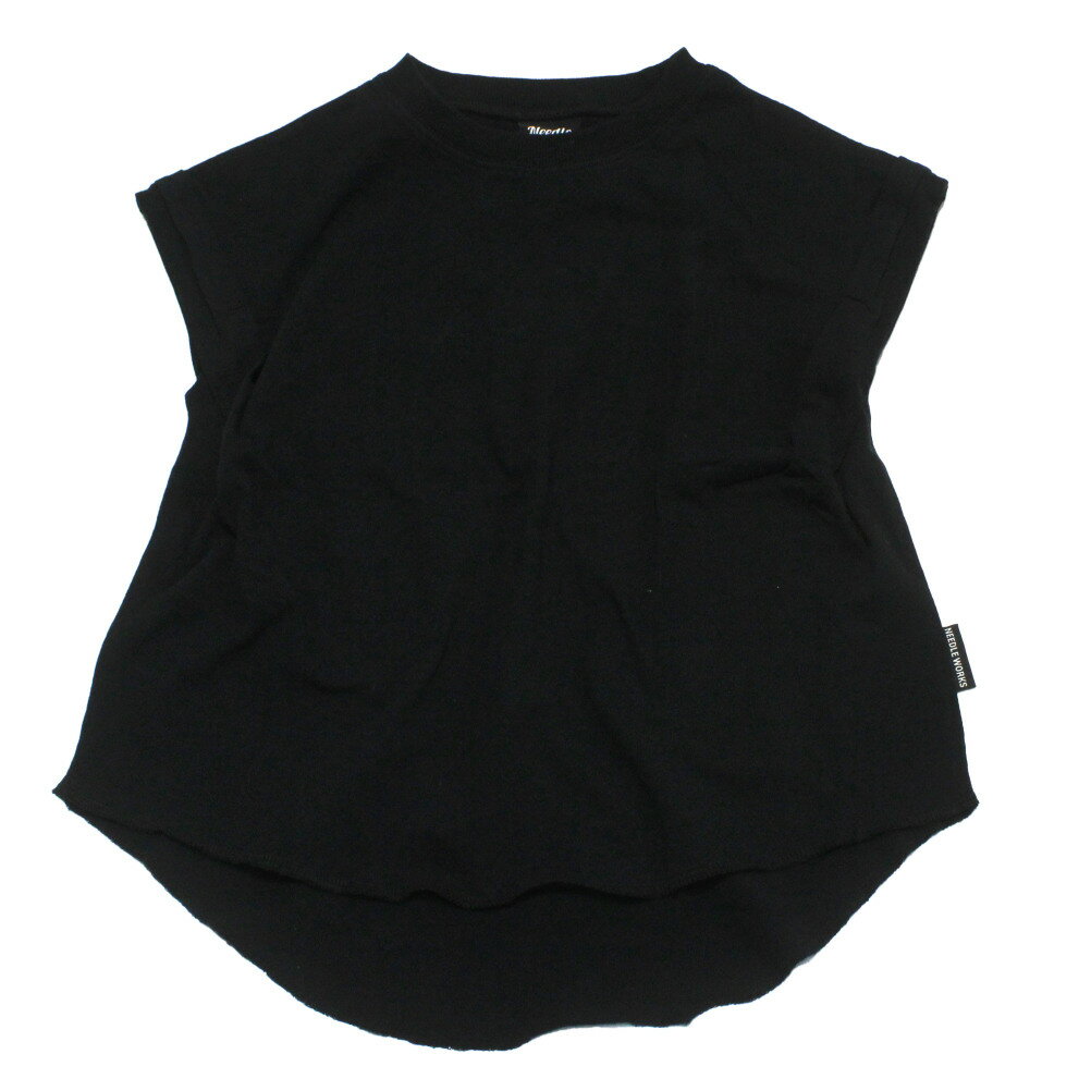 T-Shirts （Short Sleeve） - 【ニードルワークス NEEDLE WORKS】 ロールUP袖Tシャツ ブラック
