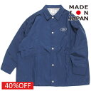 イ-ストエンドハイランダーズ 子供服 日本製 EAST END HIGHLANDERS セール 【30%OFF】 コーチジャケット ネイビー(NVY)