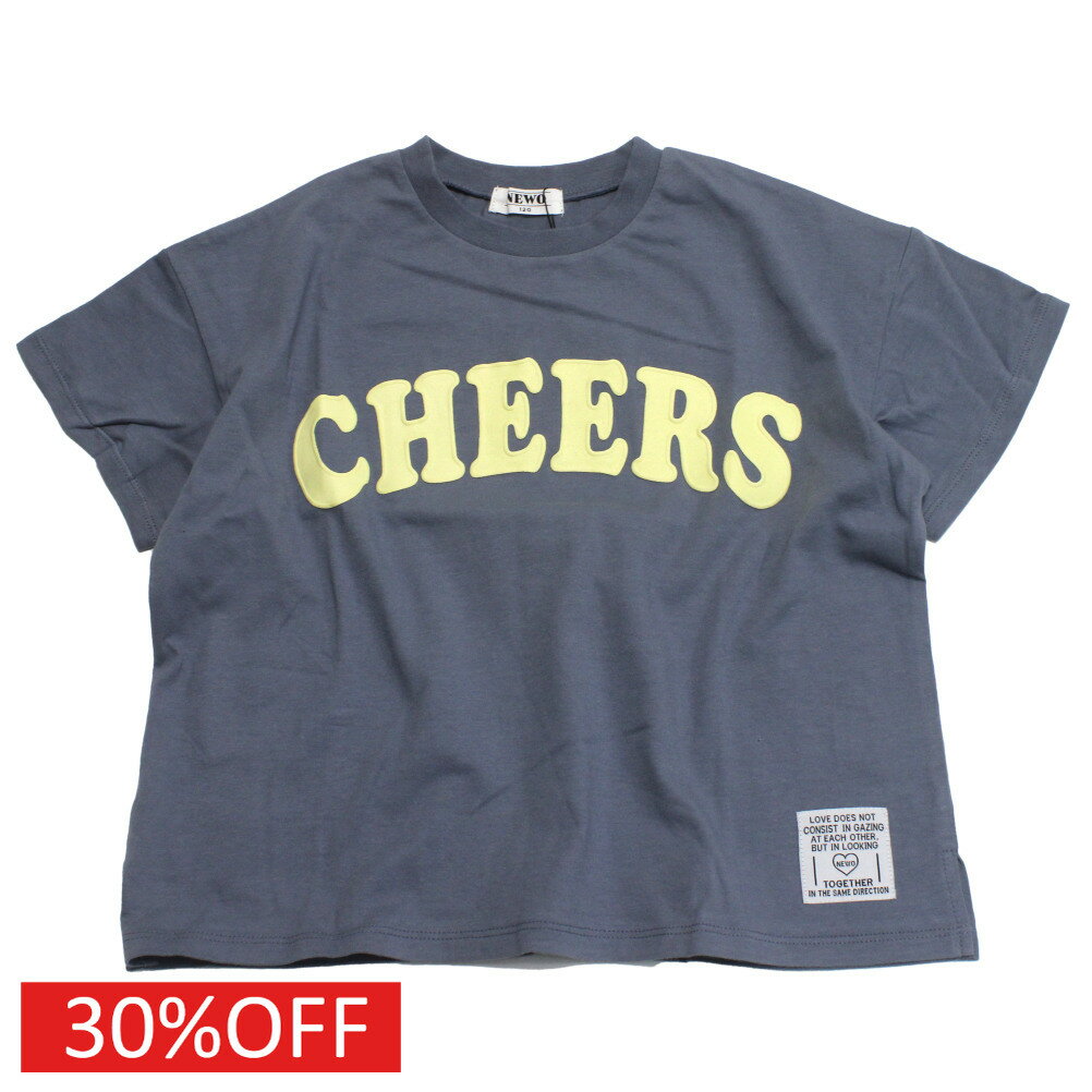 Rakuten - 【ニードルワークス NEEDLE WORKS】 セール 【30%OFF】 【NeWo】2柄ロゴTシャツ ネイビー