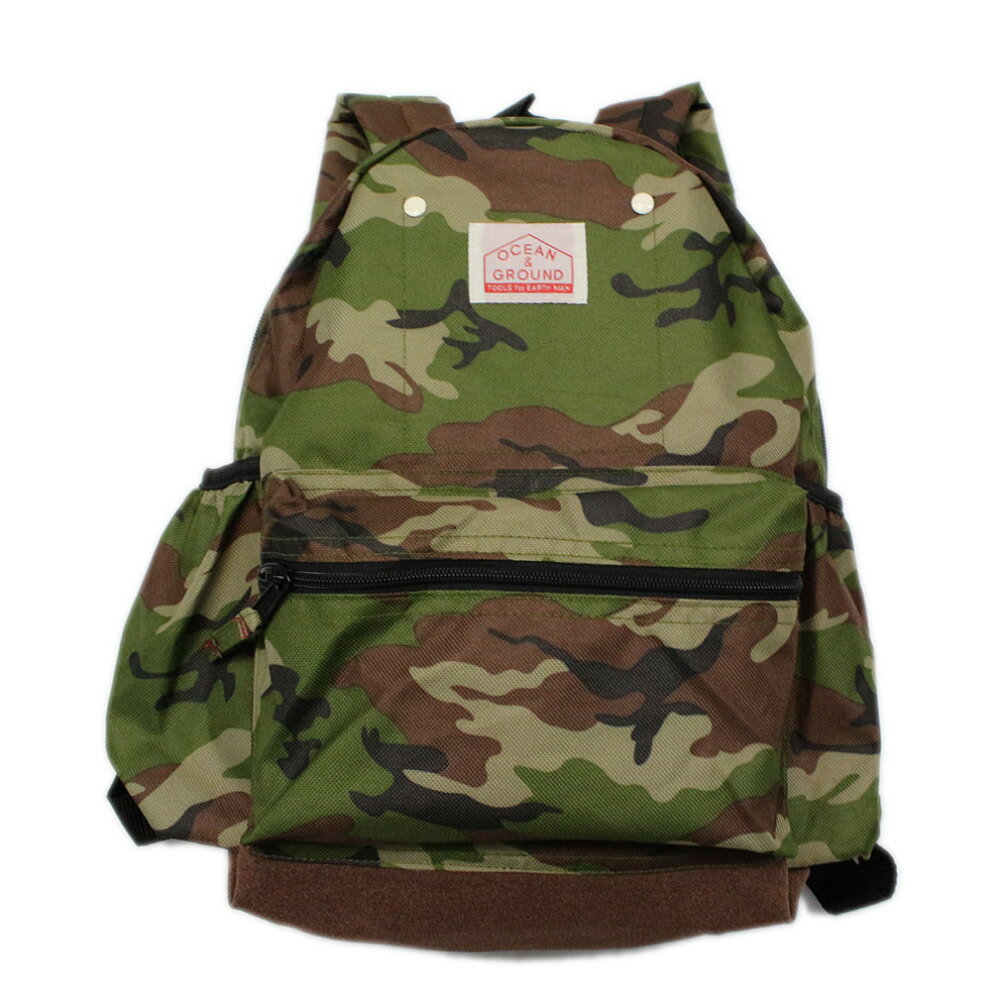 ڥ󥢥ɥ饦/Ҷ/٥ӡ/å/˥/ocean&ground DAYPACK CAMO ե(CM)