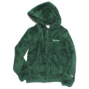 【チャンピオン/キッズ/Champion/子供服】 あす楽 ZIP HOOED ジャケット ダークグリーン(570)